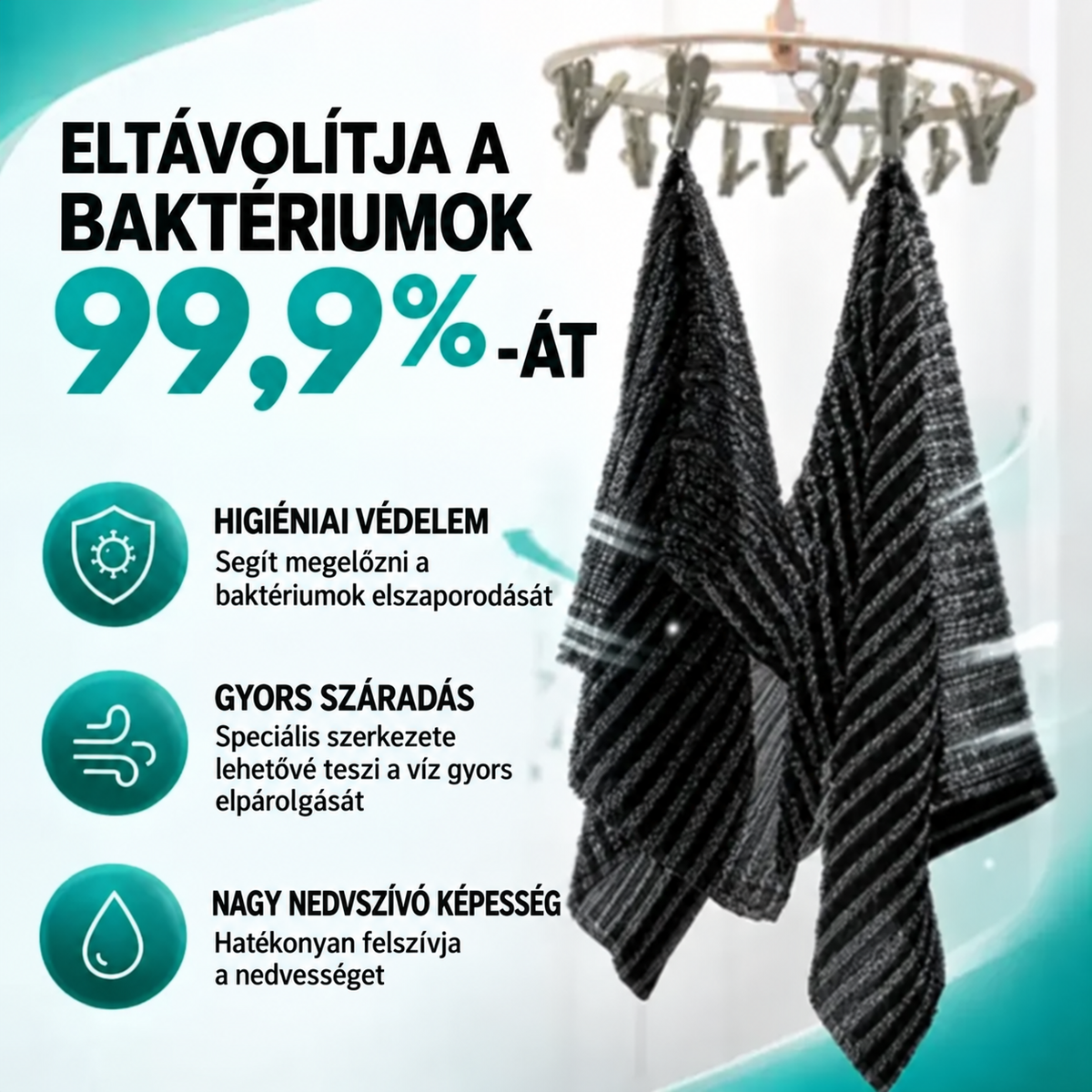 Hámlasztó Testtörölköző